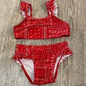 Toddler Girl bandana Bikini